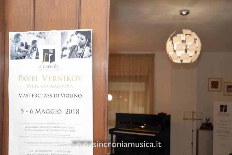 Masterclass di violino – Pavel Vernikov & Svetlana Makarova