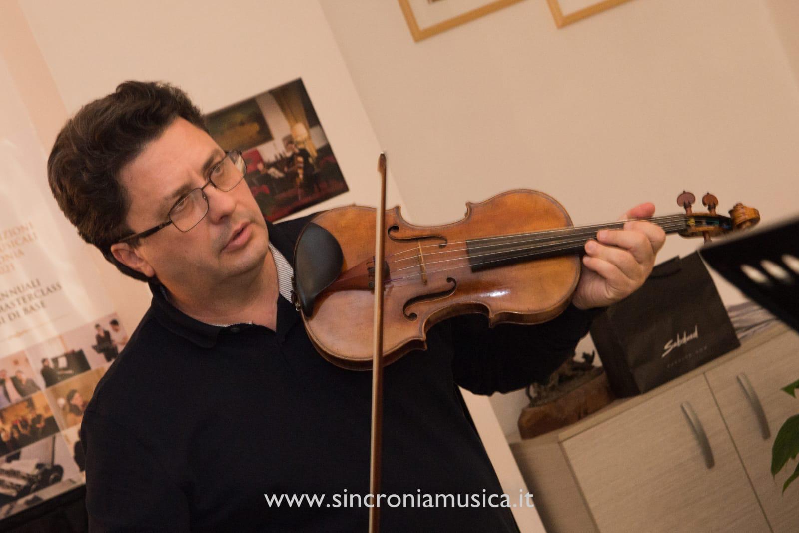 First Seminar – Annual Violin Course 2021/22 – Klaidi Sahatçi