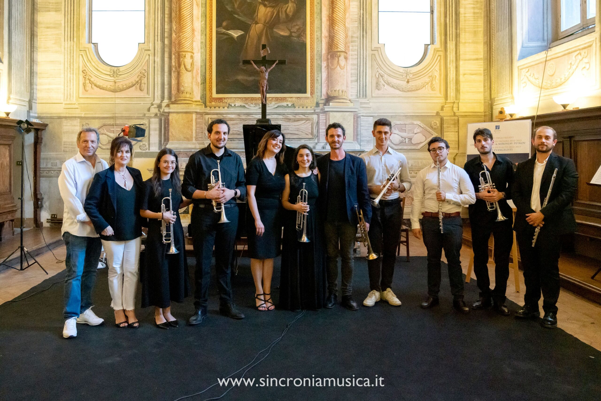 Saggio di Chiusura Anno Accademico 2022/2023 Corso di Tromba e Corso di Flauto